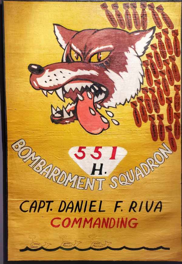 551 Bombardment Squadron Unit Banner