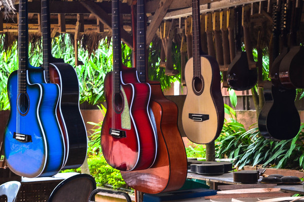 Alegre Guitars being made