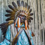 Bronze Statue, Indian, Native American, Arizona