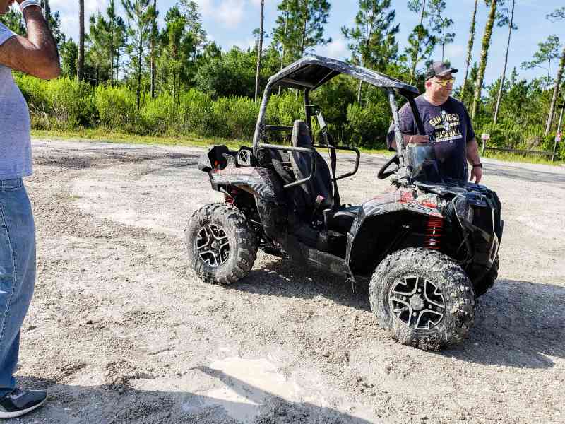 ATV and rider