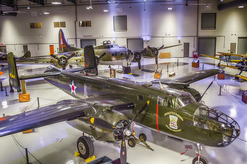 B-25 and B-17