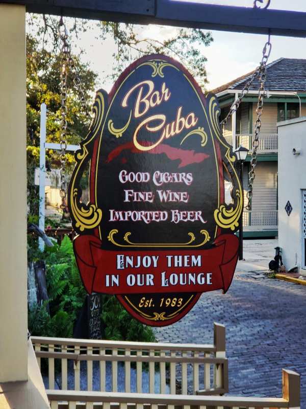 Bar Cuba St Augustine