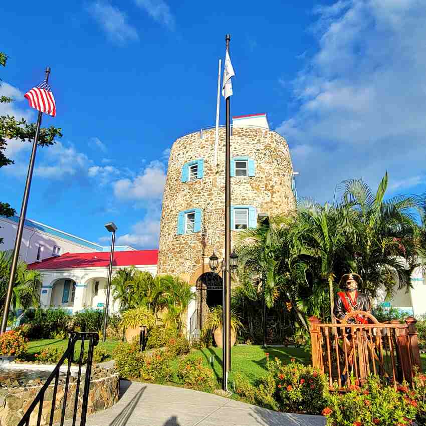 The tower at Blue Beards Resort St Thomas US Virgin Islands