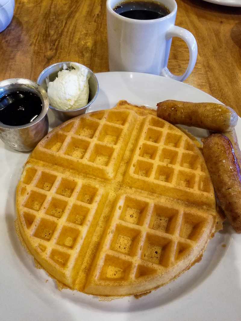 Waffle Breakfast