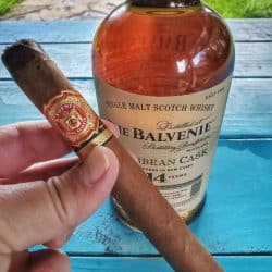 Arturo Fuente Double Chateau Cigar and Single Malt Whisky