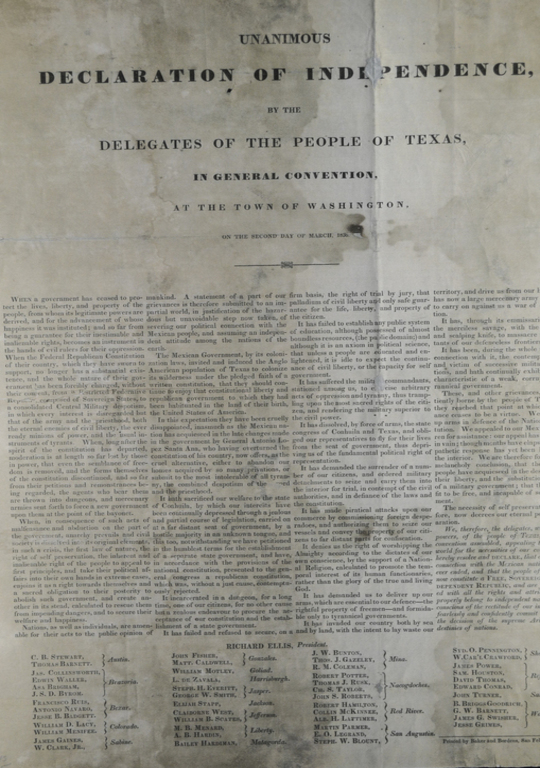 Texas Independence