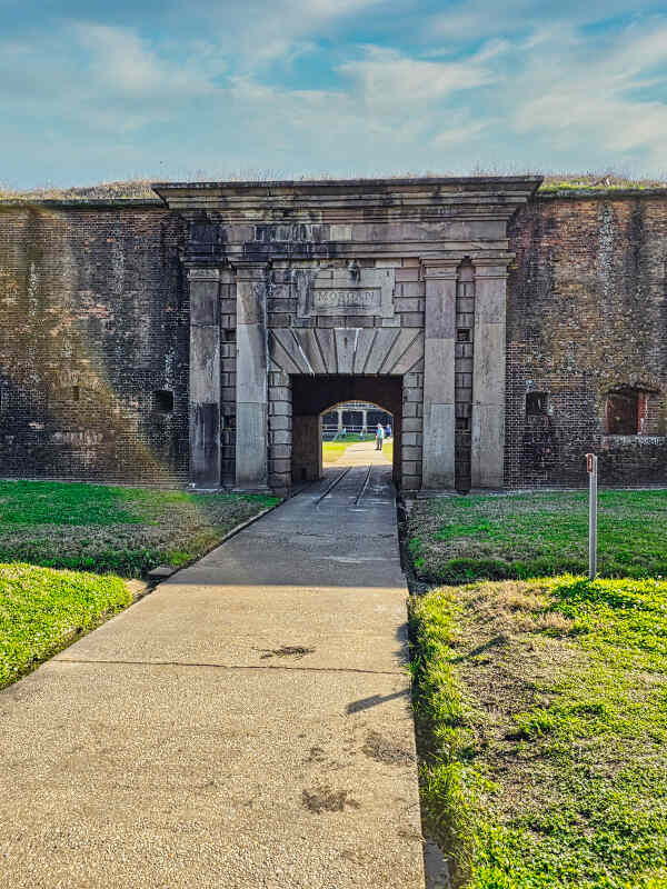 Ft Morgan entrance