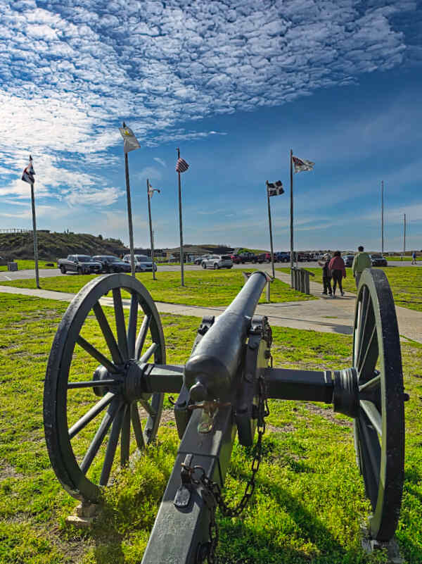 Cannon at Ft Morgan Alabama