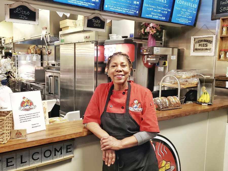 Geneva owner of Genevas Chicken Savannah Ga