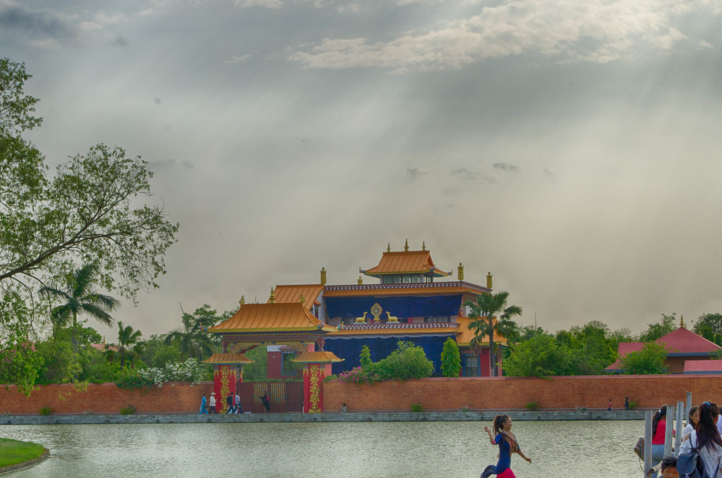German Monastery Lumbini Nepal