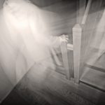 Ghost on staircase