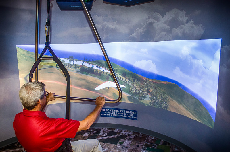 Interactive Hang Glider Display
