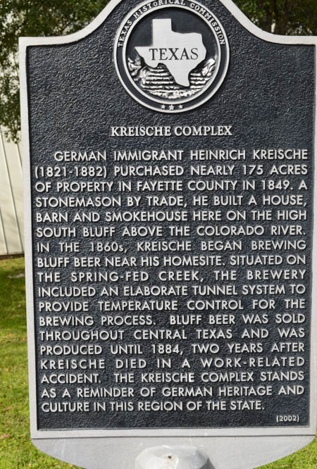 Texas Historical Marker, La Grange Texas