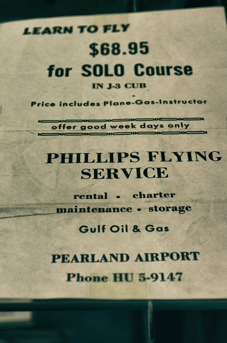Learn to Fly Poster Air Terminal Museum