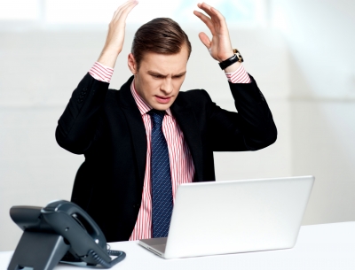 Frustrated Man