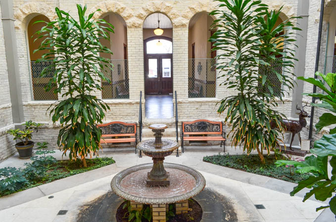 Fayette County Courthouse Atrium, La Grange Texas