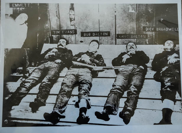 The Dalton Gang Laid Out
