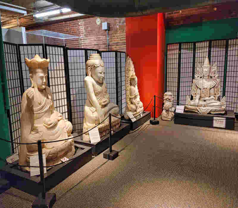 Marble Buddha Statues