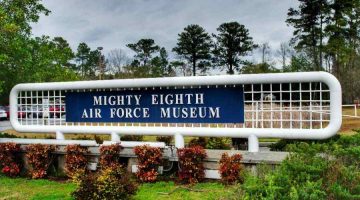 Mighty Eighth Air Force Museum Entrance
