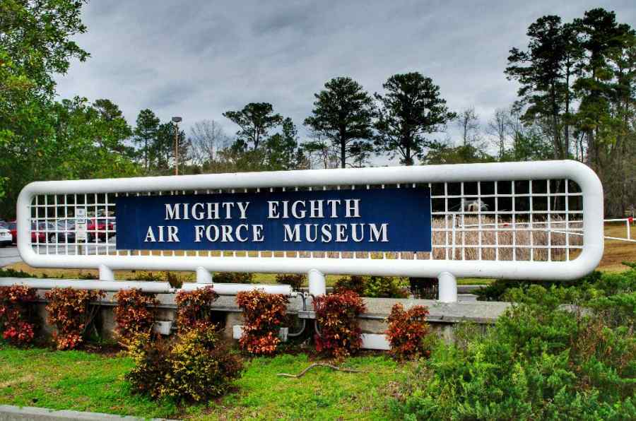Mighty Eighth Air Force Museum Entrance