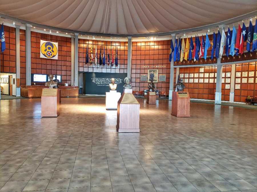 Mighty Eighth Museum lobby