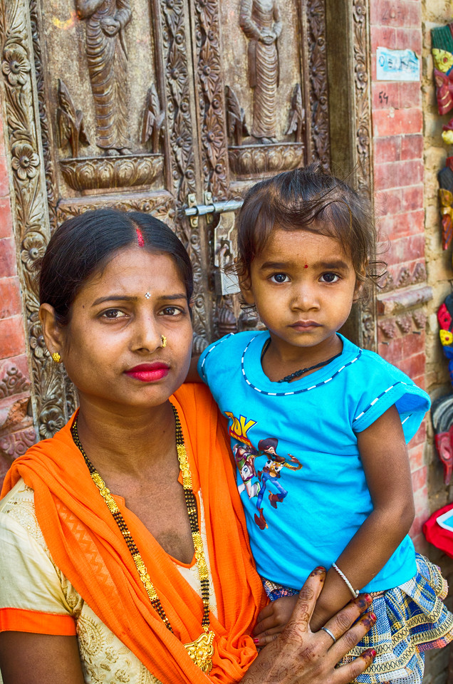 Nepali Mother and Child