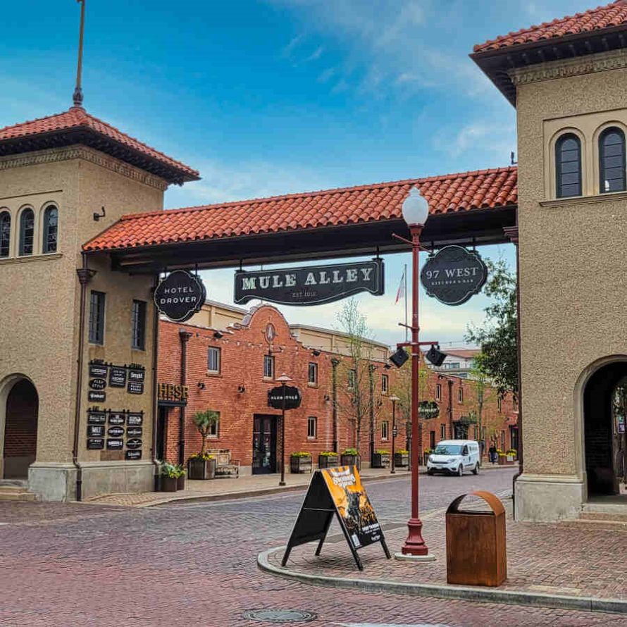 Mule Alley Fort Worth stockyards