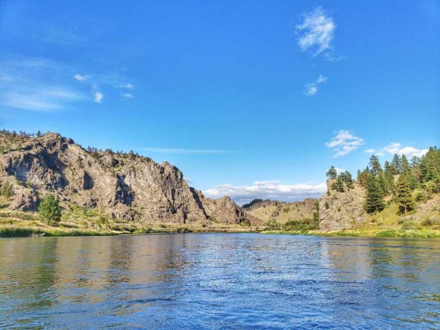 On The Missouri River Cascade Montana