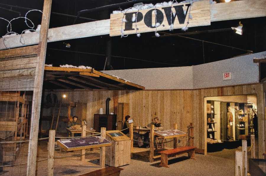 POW Display Mighty Eighth Museum