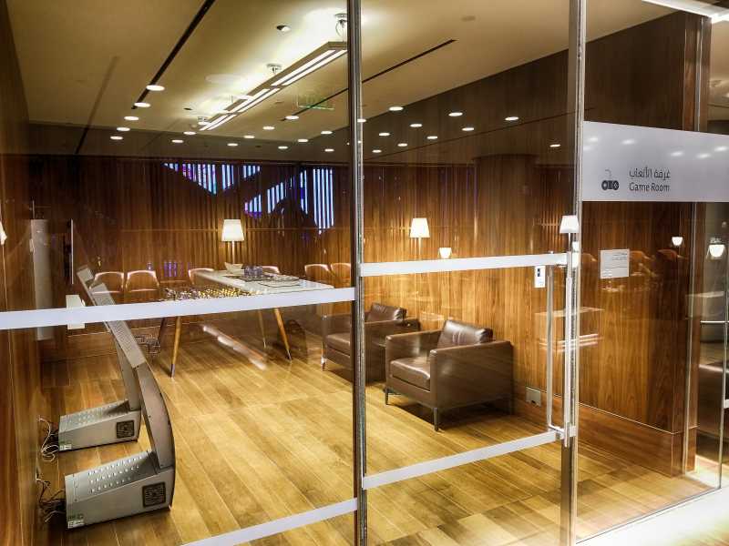 Oryx Lounge at Doha Airport Game Room