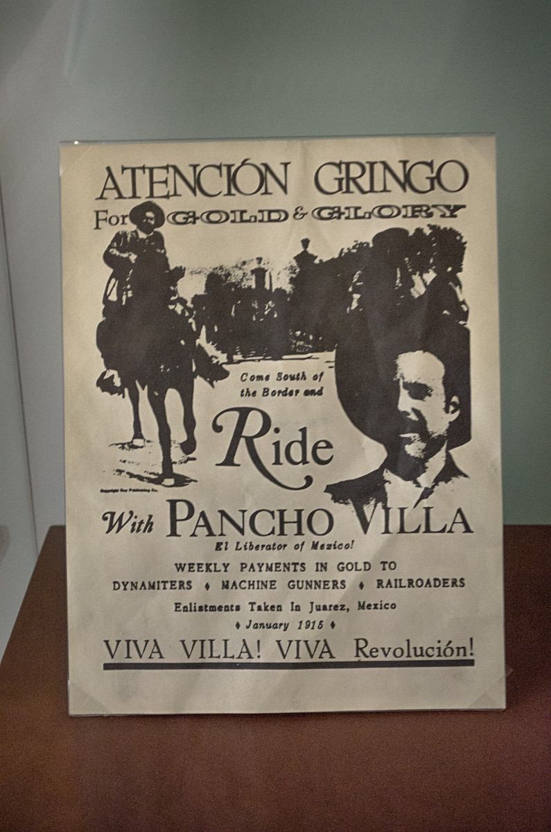 Pancho Villa Recruiting poster