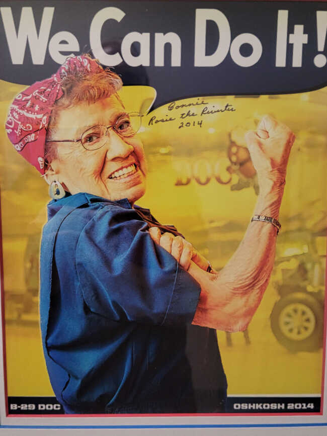 Connie Palacioz Rosie the Riveter