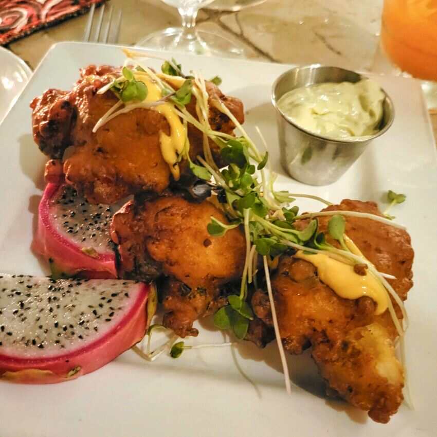 appetizer at Savant restaurant St Croix US Virgin Islands