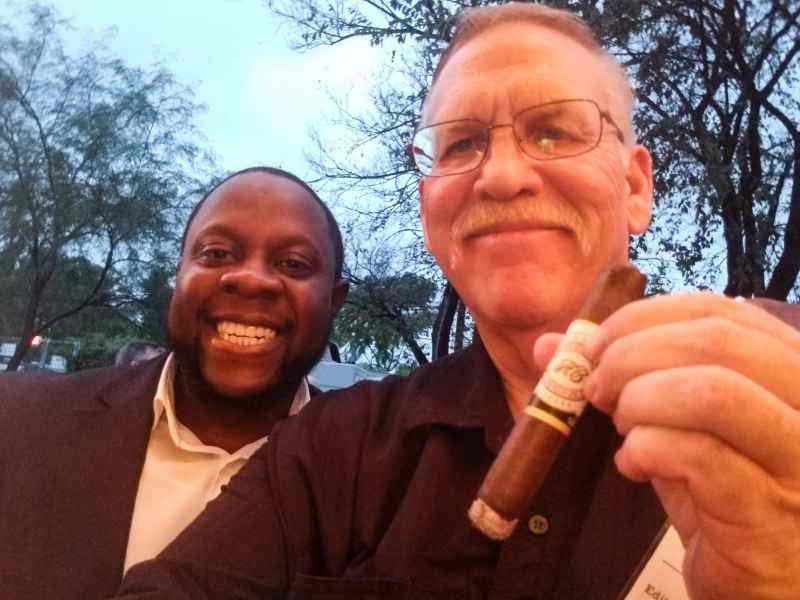 Smoking Cigars