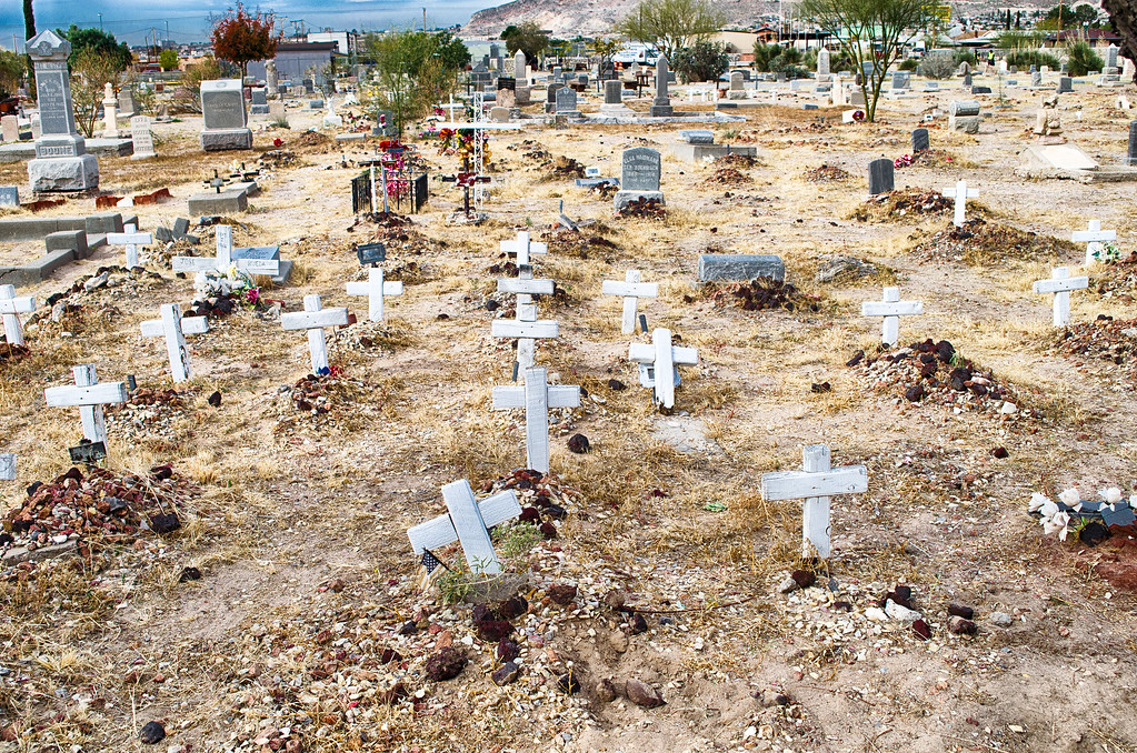 wooden crosses