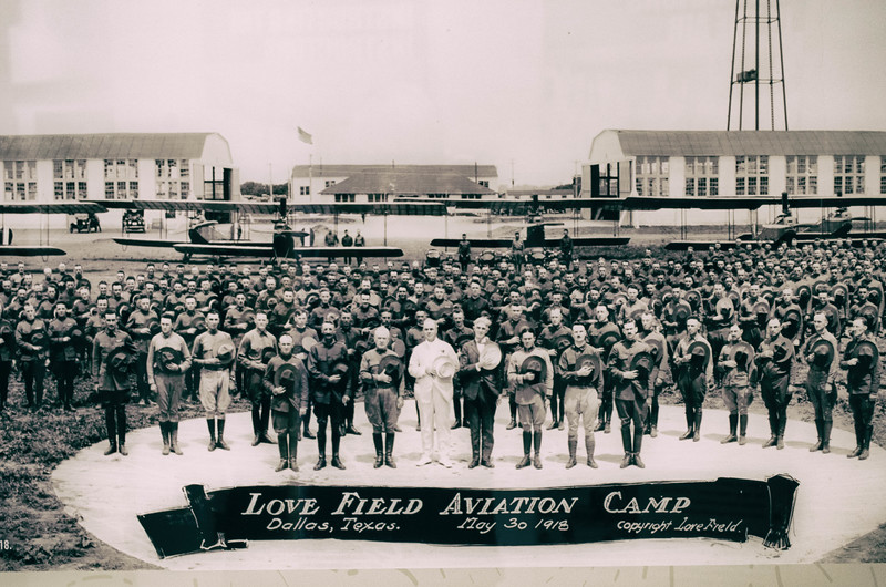 Love Field Aviation Camp 1918