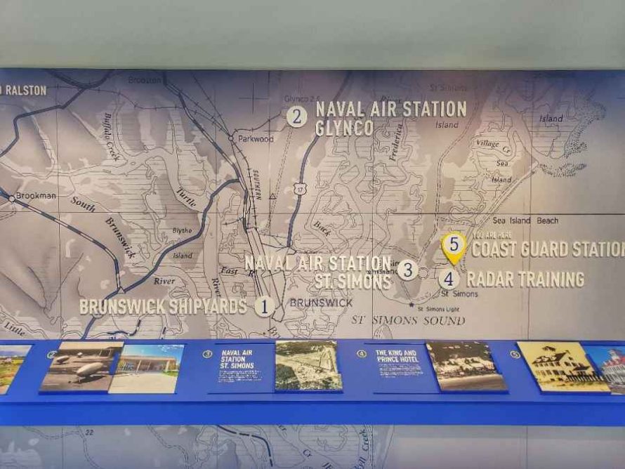 Georgia Coastline WW II Bases