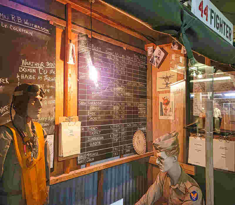WW2 Air Force Display